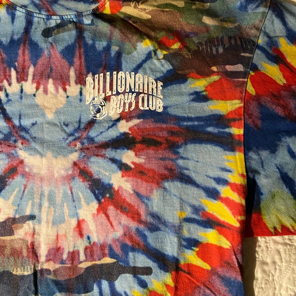 Tie dye BBC mens shirt graphic t shirt